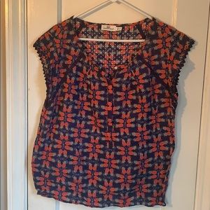 Vineyard Vines Pineapple Blouse
